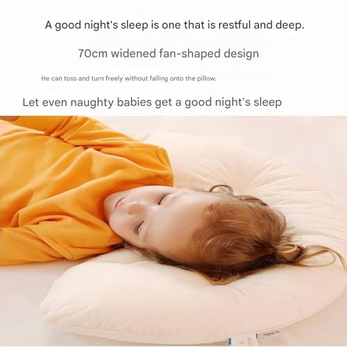 Miniatura 4 de Hardware Tribe Almohada De Dormir De Algodón En Forma De Luna. Algodón De Clase A Respetuoso Con La Piel, Ranura Ergonómica En Forma De U, Soporte Suave Para Cabeza Y Cuello, Diseño Biónico, Ayuda A