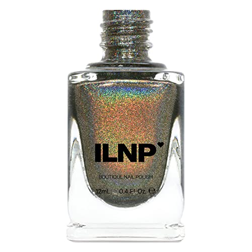 Image of ILNP Treehouse - Rich Army Green Ultra Holographic Nail Polish