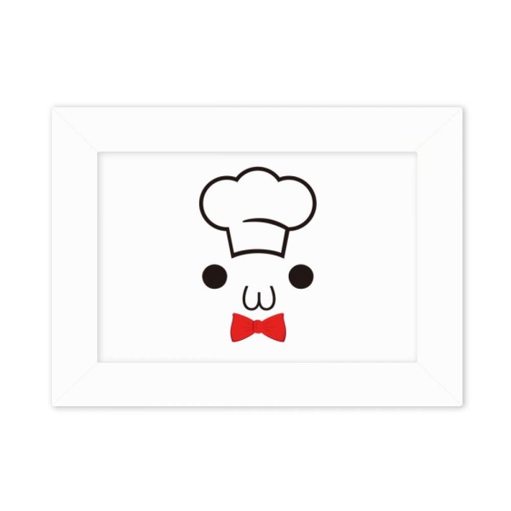 DIYthinker Lovely Face I Am A Chef Expression Photo Mount Frame Picture Art Painting Desktop 5x7 inch