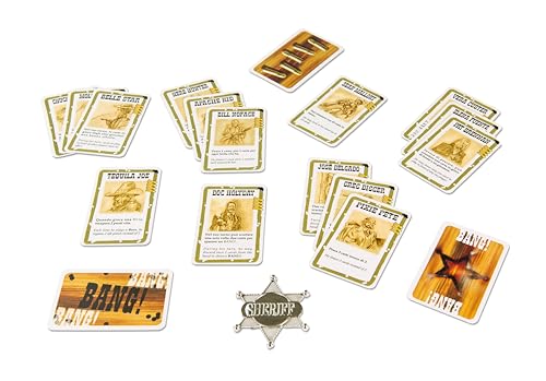 dV Giochi Bang | Wild West Hidden-Role Strategy Card Game of Bluffing Shootouts Deduction and Team Tactics | Social Party Gameplay for 3-8 Players | Ages 8+ by dV Giochi - Image 2
