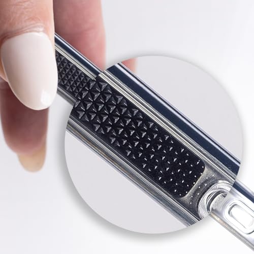 Image of ZAGG Santa Cruz Snap iPhone 16 Pro Case - MagSafe Compatible, 13ft Military-Grade Drop Protection, Graphene Reinforced, Anti-Scratch, Slim & Lightweight, 70% Recycled Content, Clear with Black Accents