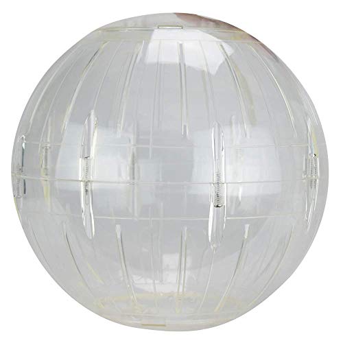 Lee's Kritter Krawler Jumbo Exercise Ball, 10Inch, Clear, All Breed