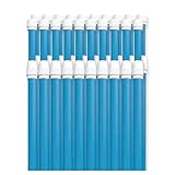 ジャンボ のぼりポール 4m 青色 20本セット SMK-PB4M20 店舗販促用の資材に最 適