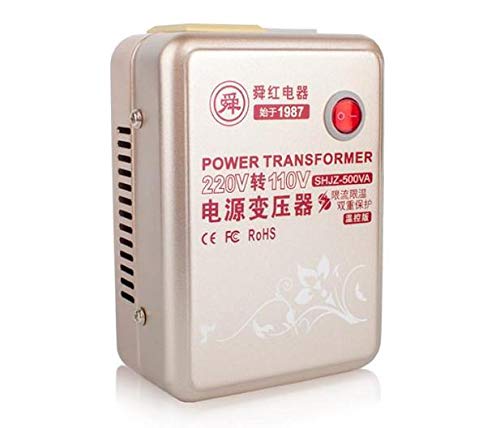 500w puro trasformatore di rame 220v al convertitore di tensione 110v Stati Uniti Giappone Canada 110v a 220v