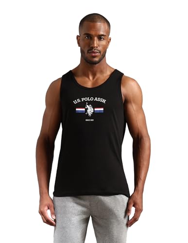 Image of U.S. Polo ASSN. Mens OEV02 Brand Print Comfort Fit Vest - Pack of 1