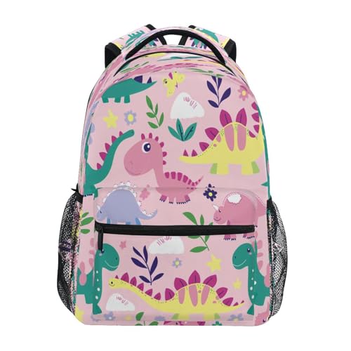Sac à dos scolaire dinosaure ergonomique et léger pour enfant