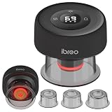 Pulse Pro Smart Schröpftherapie-Massagegerät mit Wärme, Rotlichttherapie, dynamische Saugkraft, Druckentlastung mit einem Knopf zur Schmerzlinderung, Muskelkater, Durchblutung und straffere Haut