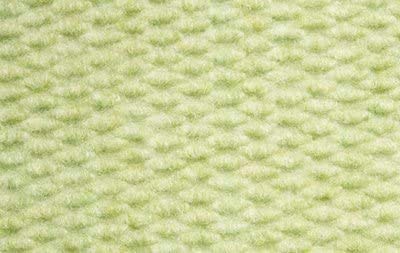 おくだけ消臭吸着カーペット 45cm×45cm 大判 切れる 洗えるタイルマット １２枚 ライトグリーン [2]