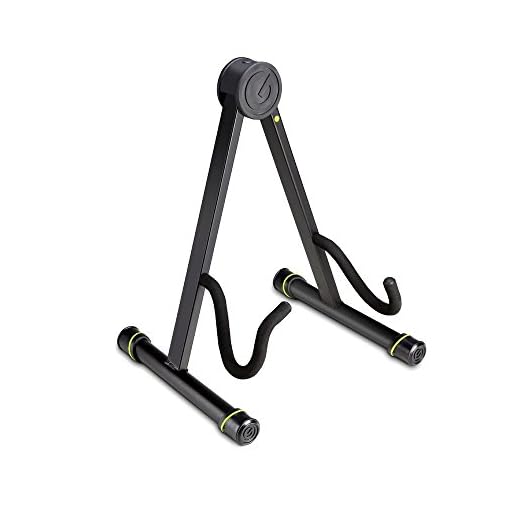 Gravity SOLO-G ELECTRIC - Soporte para guitarra en forma de A para guitarras y bajos eléctricos