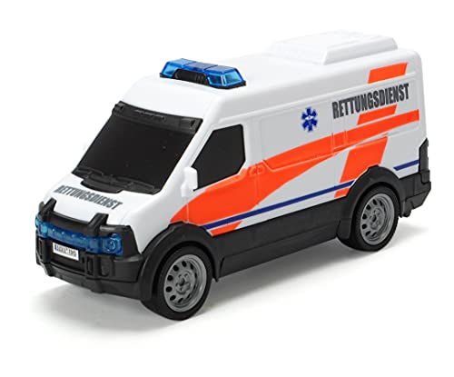 Dickie Toys SOS Station, Rettungsstation, Parkhaus für Polizei, Feuerwehr & Rettungsdienst, Notruf Zentrale mit Mikrofon… – Bild 4