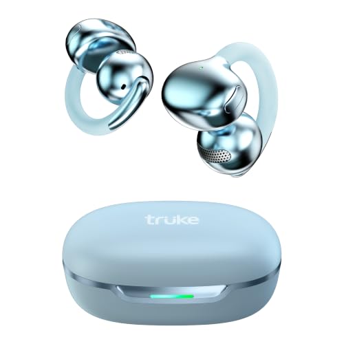 truke TruClips 2 AI Open Earbuds (Blue) Sonic Blue - Image 2