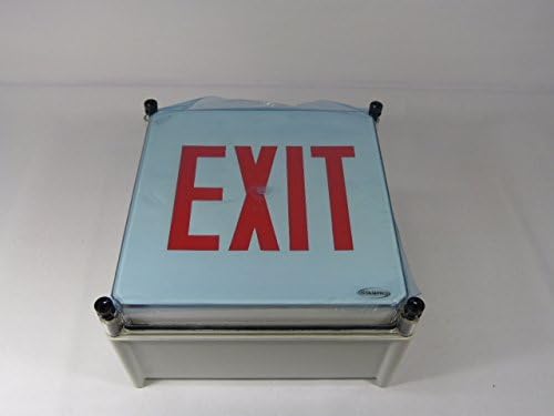 SLEXRC1GY/IB Type APO Watertight Exit Sign 120/347V