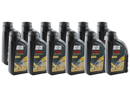 Aceite para motor Fuchs 0W-20 12 litros pack 12x1L