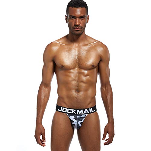 JOCKMAIL Men's Jockstraps Underwear Athletic Supporter Breathable Jock Strap Sexy Thong Athletic Supporters3