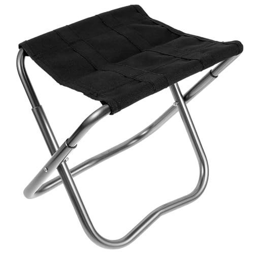 Hemobllo Compact Folding Stool for Camping and Outdoor Activities Lightweight Portable Chair for Adults and Versatile Fishing Stool for Home Use and Picnics
