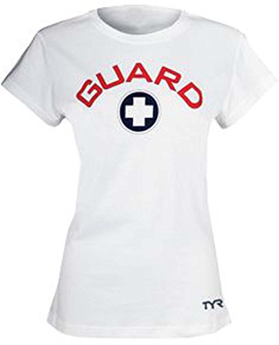 T-shirt Guard TYR blanc XS haut natation femme sport