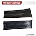 Zabmoex 16Pcs Side Skirt Door Panel Replacement Fit for LR Defender 110 2020 2021 2022 2023 Gloss Black ABS Moulding Trim Accessiories