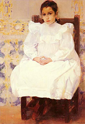 Peinture à l'huile Maria de Joaquin Sorolla peinte à la main sur toile