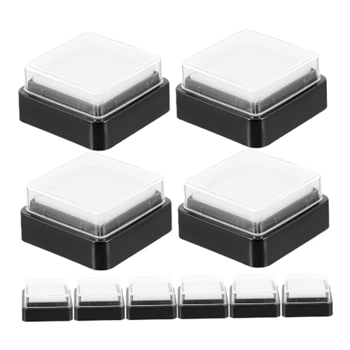 DOITOOL 10 piezas Almohadillas de Tinta Vacías DIY para Pintura Manualidades Absorbentes Uniformes
