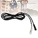 RiToEasysports Electric Scooter Meter Connection Cable, Electric Scooter Display Connection Line PTFE Material Power Cable Replacement Wire