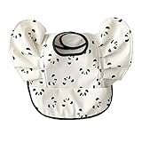 お食事スタイ 防水 お食事エプロン パンダ柄