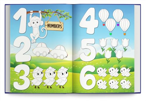 Image of Colouring Book for Kids - 365 Colour Drawing Book | Premium Quality Coloring Book | Ages: 2 - 6 Years | Two Brothers Publications