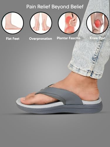 Image of Lightweight Comfort Summer Trendy Premium Stylish Black Flip Flops For Men