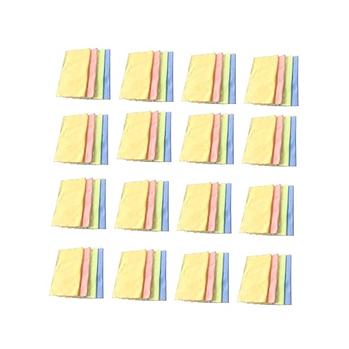 SMASOLO 100 Piezas para Lentes Ópticas Trapos De Micro Fibra Limpiador De Pantalla para Gafas Paño De Limpieza del Teléfono Paños De Limpieza para Gafas