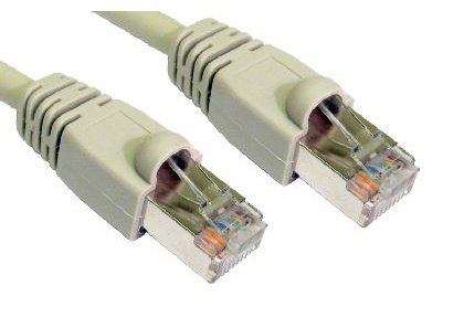 rhinocables Short CAT6 Internet Cable - Full Copper Gigabit RJ45 Patch Lead for LAN Streaming & Gaming, Grey, 2m