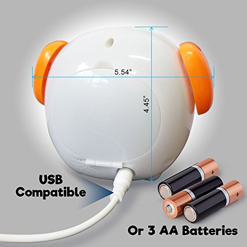 Toddler StayInBed Light Clock, Teaches Child When Fine To Wake Up