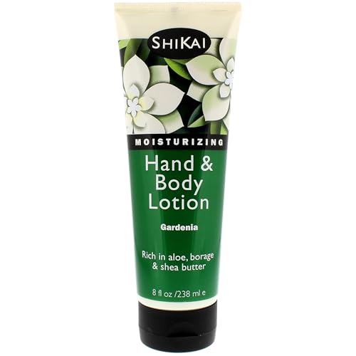 ShiKai - Gardenia Hand & Body Lotion, Plant-Based, Perfect for Daily Use, Rich in Botanical Extracts, Makes Skin Softer & More Hydrated, Mildly Formulated for Dry, Sensitive Skin, Thick Texture (8 oz) image 4