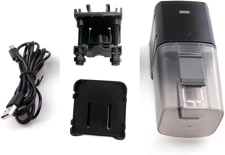 Automatic WiFi Aquarium Fish Feeder – Smart Turtle, Shrimp, KOI Food Dispenser with App Control, Adjustable Timer for Fish Tank and Planted Aquatic Habitat Feeding