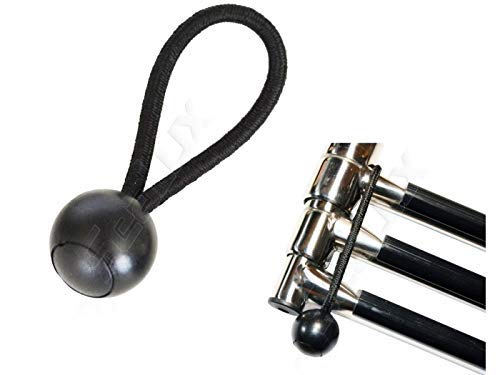 SeaLux Bungee Cord Security Strap for Telescoping Swim Boat Ladder (3-Step Ladder Strap)