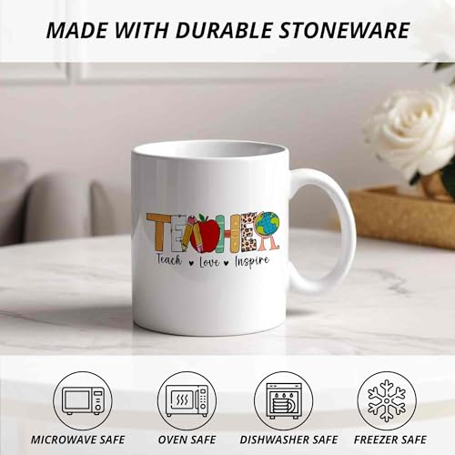 Taza de cerámica para profesor con capacidad de 11 onzas miniatura 2