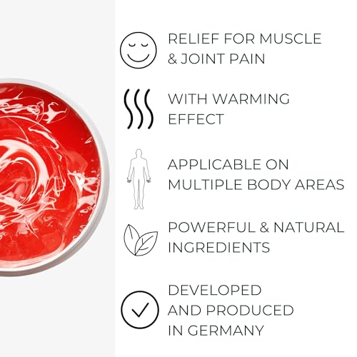 Kräuterhof® Balsamo per cavalli Duo Set riscaldante e extra forte (2 x 500 ml) – Gel massaggiante per muscoli stanchi e articolazioni con effetto termico, cura per dolori muscolari, tensioni alla - 2