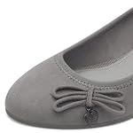 s.Oliver Damen Pumps mit Schleife Kleiner Absatz, Grau (Grey), 38 EU – Bild 5