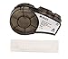Brady Authentic (M21-750-430-WT-CL) Harsh Environment Polyester Label for Lab, Asset Tracking and Datacom, White on Clear- For M210, M210-LAB, M211, BMP21-PLUS and BMP21-LAB Printers, 0.75" W 21