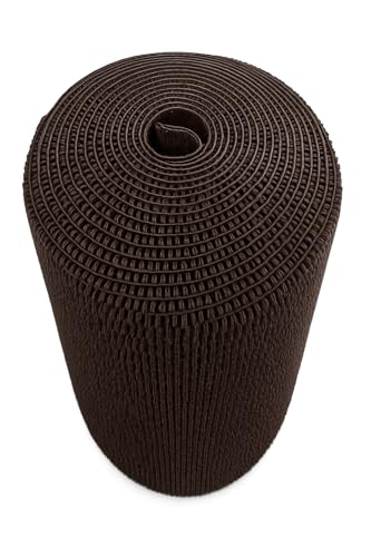 Image of YALISH Polyvinyl PVC Spike Entrance Door Mats for Home, Offices, Hotel Rooms Artificial Grass Turf Mat, Multiple, Textured Surface, Indoor Outdoor Use (Brown - 2 X 1.5 FT / 60 X 45 CM)