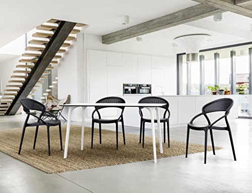 Compamia Sunset Patio Dining Chair In Black (Set Of 2) #TOP7