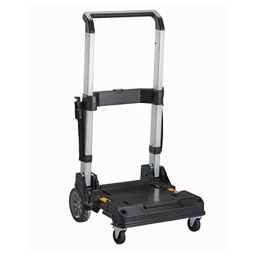 Dewalt Tstak Trolley (Mobilit?t f?r Tstak Boxen, Belastbarkeit bis 100 kg, klappbar) DWST1-71196