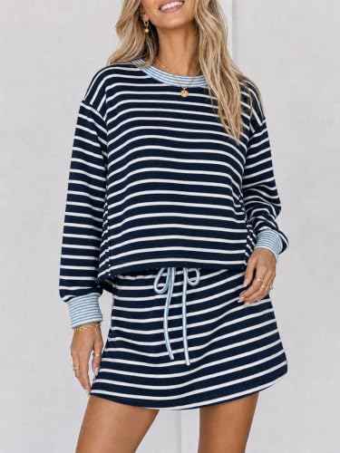 Striped 2-Piece Skort Set - image 2