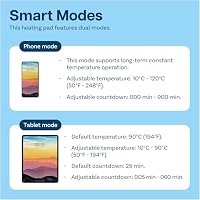 MMOBIEL LCD-Bildschirm-Heizkissen Smartphone und Tablet - LCD-Bildschirm-Trennplatte - 38 x 22 x 0,7cm – Ansicht 3