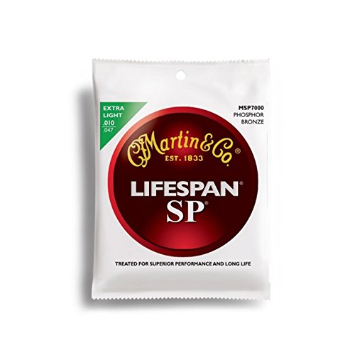 Martin AR[XeBbNM^[ SP LIFESPAN (92/8 Phospher Bronze) MSP-7000 Extra Light .010-.047