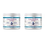 Coral Ecopure Powder, Coral Calcium Powder Supplement with Coral Minerals - 16 Ounces