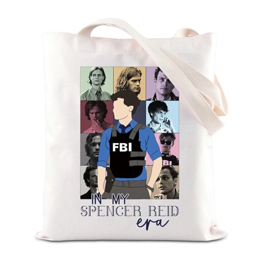 Generic Doctor Spencer Themed Tote Bag Criminal Tv Series Show Inspire Gift For Reid Fans (Spencer), Beige