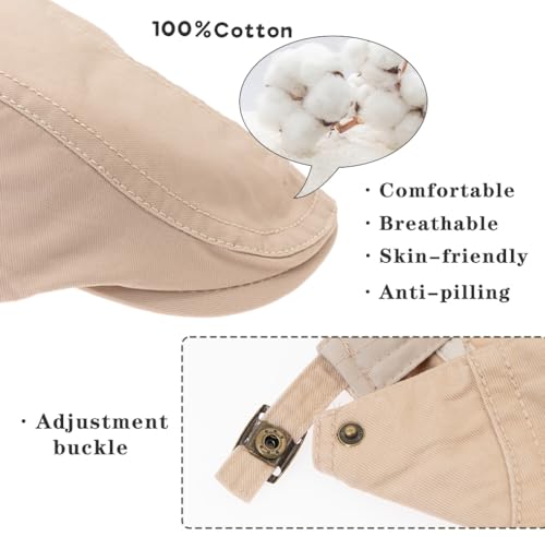 KeepSa Adjustable Cotone Vintage Coppola Uomo