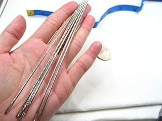 3pc of 6" Extra Large Extra Long Metal Needles Upholstery Leather Hard Work Needle