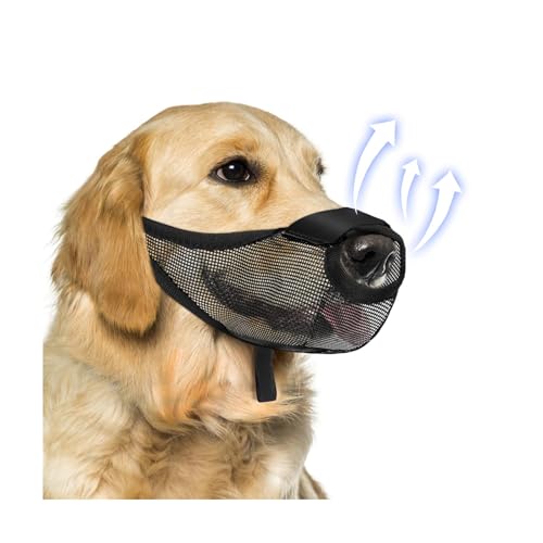 Museruola per Cani, Museruola per Cani Traspirante, Museruola Regolabile per