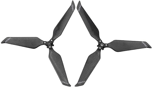 2 unids 8743f hélice de fibra de carbonoapto para DJI Mavic 2 Pro Zoom Drone 3 hoja plegable Blade Props reemplazo piezas de repuesto hélice