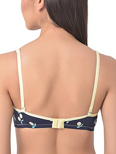 Image of Clovia Women's Padded Non-Wired Full Cup Floral Print Multiway T-Shirt Bra